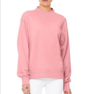 All yoga purple freestyle sweatshirt